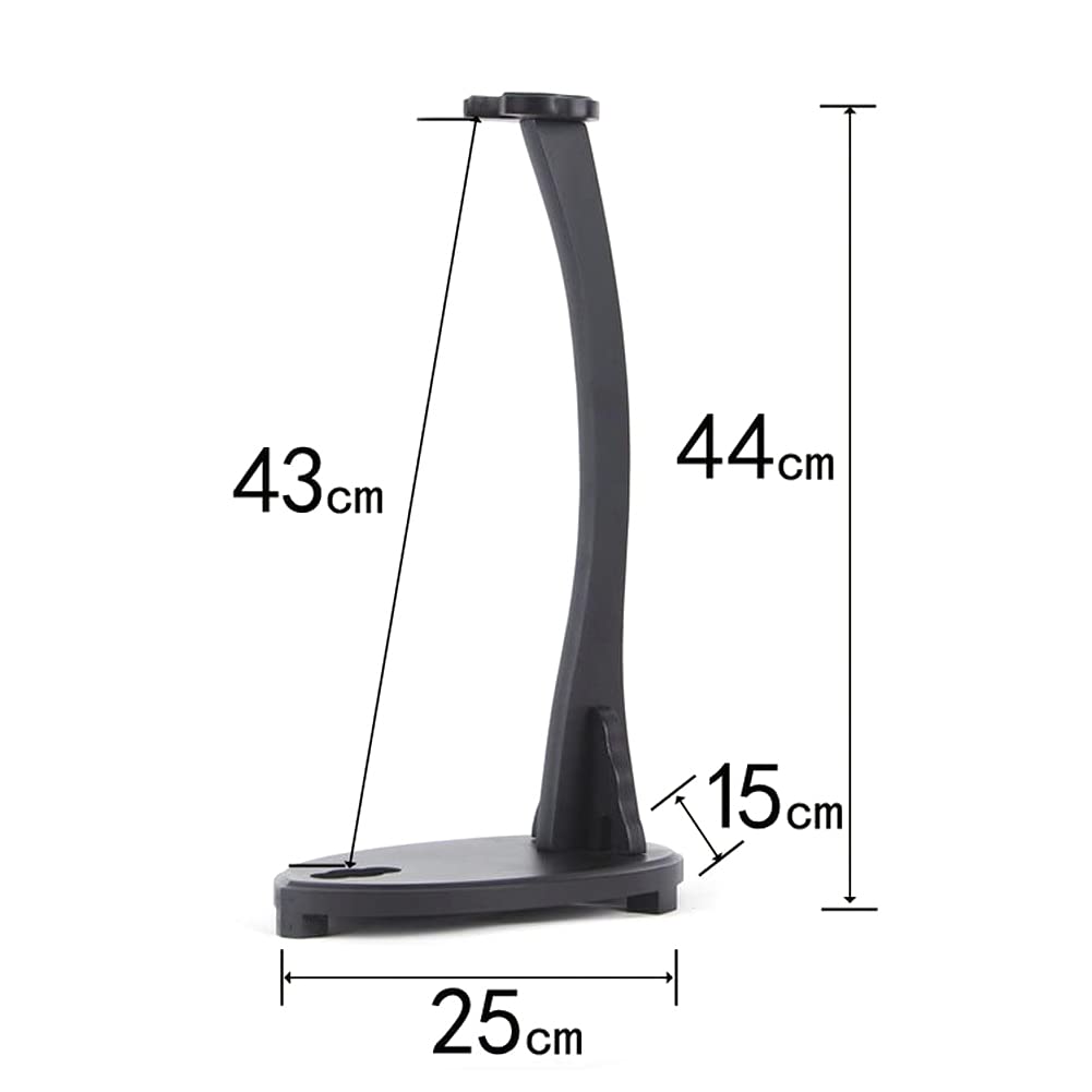 Vertical Swan-Shaped Katana Sword Holder - 17.3 Inch Samurai Tanto Sword Stand for Wall Mount Display | Perfect for Home Decor, Martial Arts Dojo, and Anime Cosplay Collection