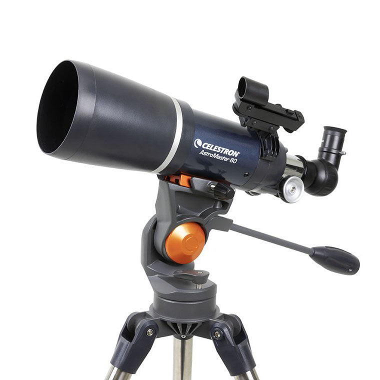 Celestron AstroMaster 80AZ Refractor Telescope for Beginners - Portable Astronomy Telescope with Adjustable Tripod for Stargazing, Moon & Planet Observation