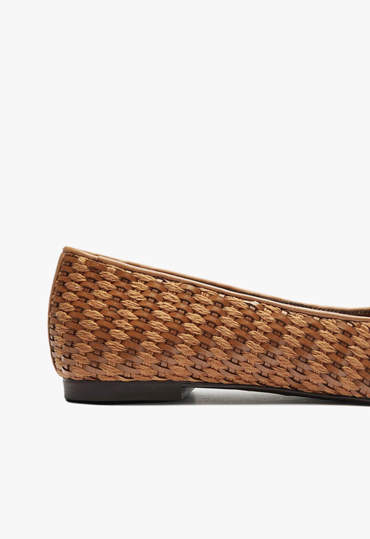 Arissa Women's Straw Ballet Flats - Comfortable Breathable Summer Shoes for Casual Wear, Beach, and Outdoor Activities