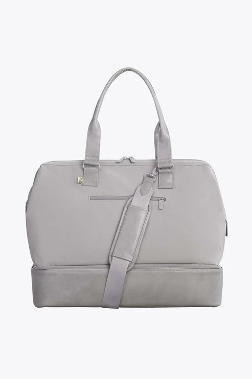 The Weekender Duffle Bag in Grey - Perfect for Travel, Gym & Weekend Getaways