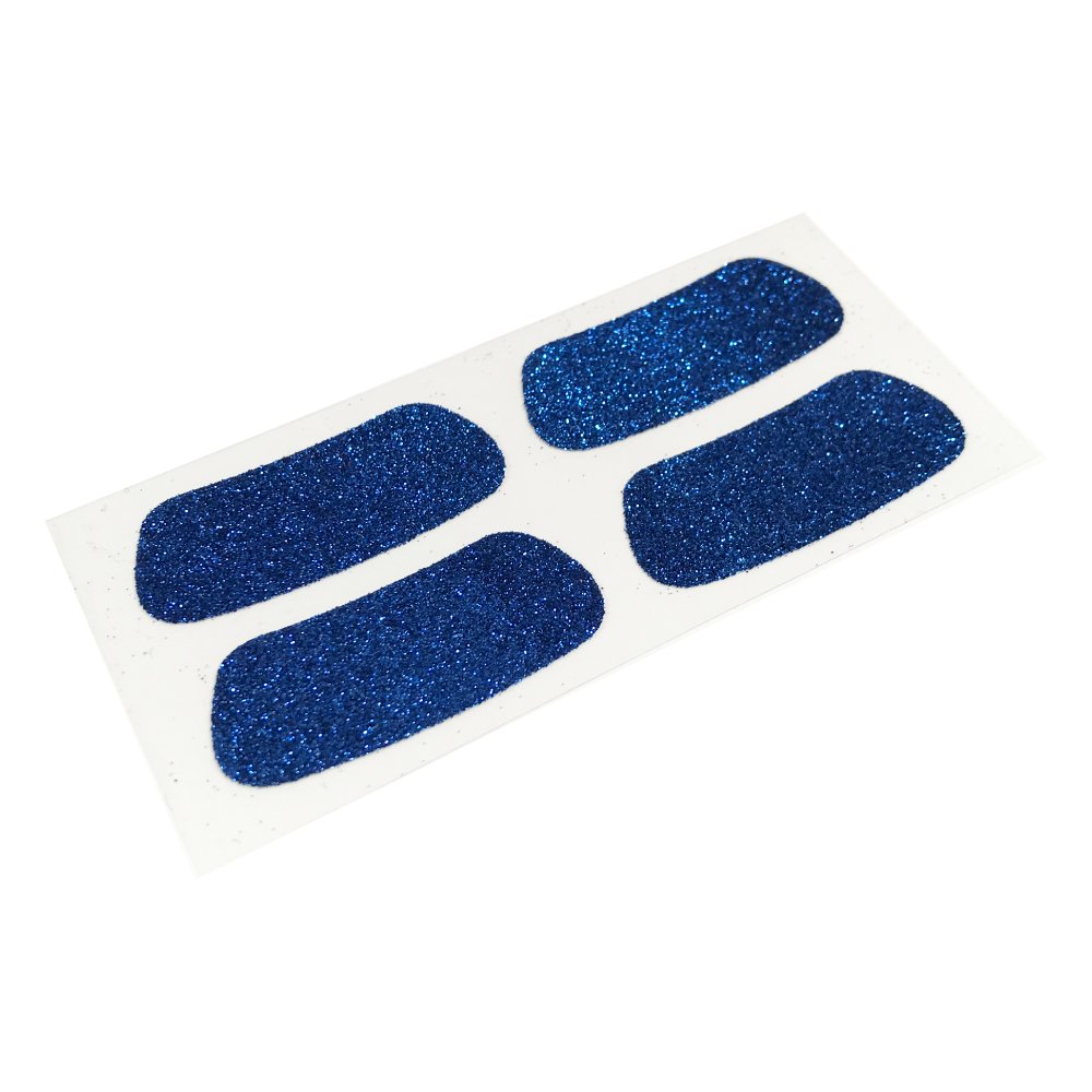 Colorful Glitter EyeBlack Under Eye Strips for Football, Baseball, Softball & Soccer - 4 Pairs (8 Strips) | Perfect for Sports Fans, Tailgating & Game Day | Adults & Kids Athletic Accessories | UV Protection & Sweatproof Design