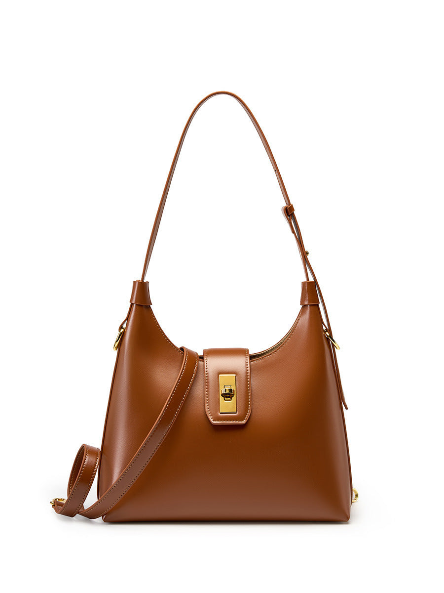 Genuine Leather Handbag for Women - Stylish Crossbody, Shoulder & Tote Bag - Perfect for Work, Travel & Everyday Use