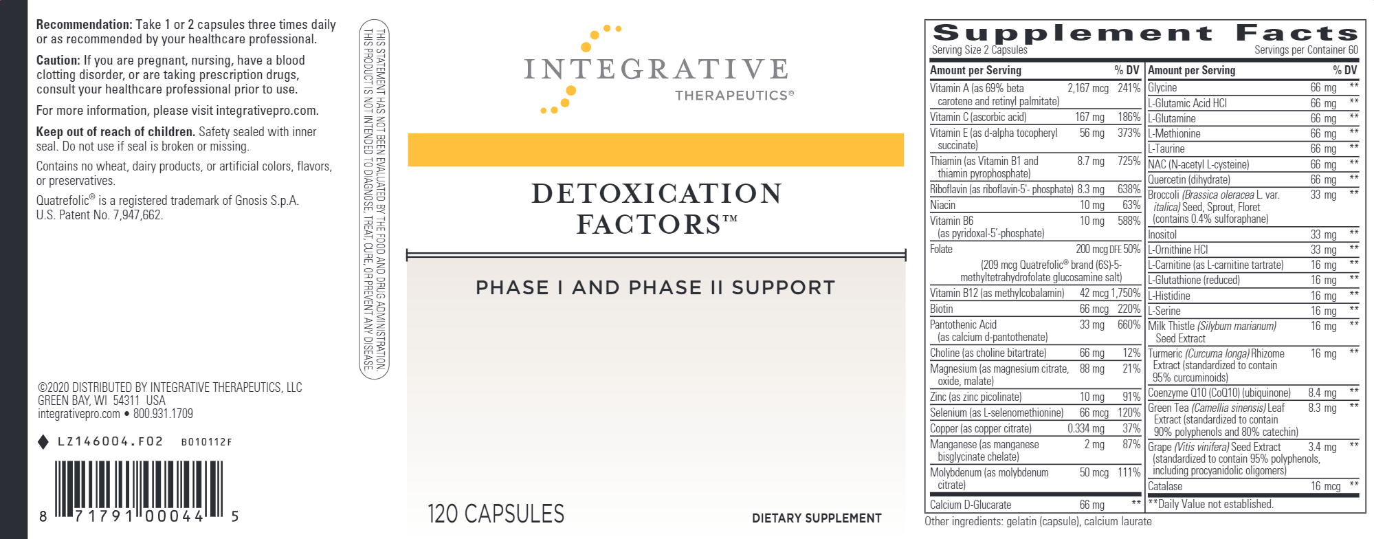 Detoxication Factors™ - Natural Liver Cleanse & Detox Supplement for Weight Loss & Energy Boost - Supports Digestion & Immune System - Perfect for Post-Holiday Detox & Wellness Routine