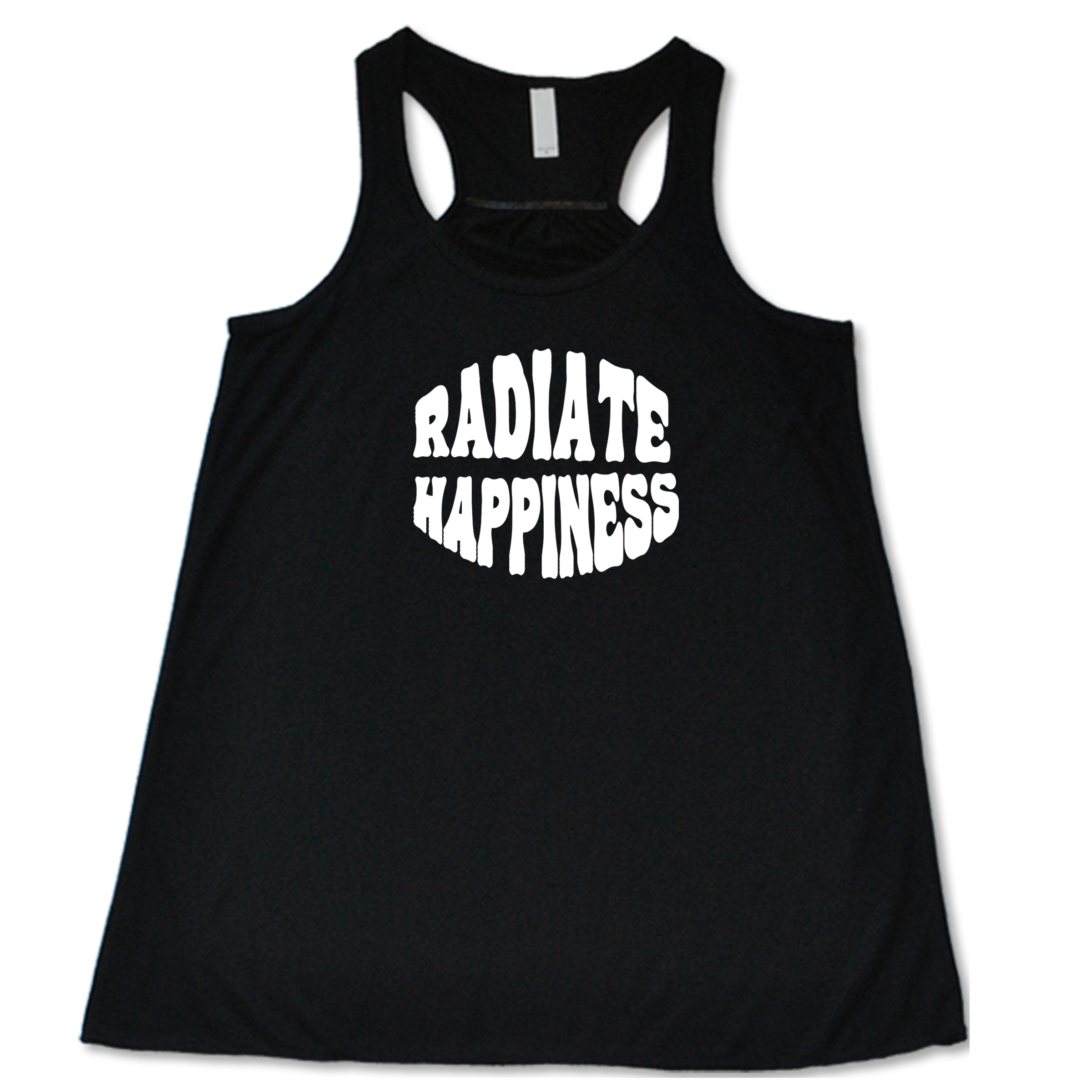 Radiate Happiness T-Shirt - Positive Vibes Graphic Tee for Men & Women - Perfect for Casual Wear, Gifts, and Everyday Inspiration