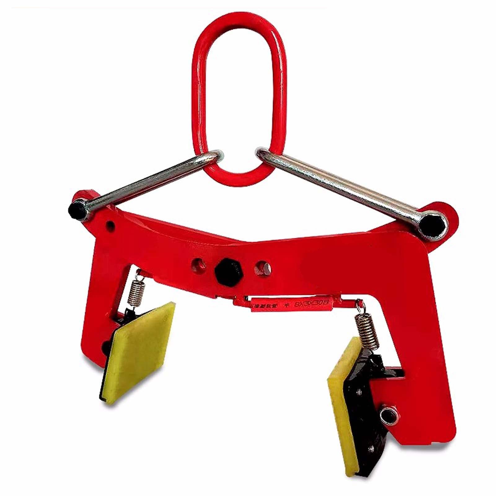 246kg (542 lbs) Heavy Duty Vertical Plate Lifting Clamp - Non-Slip Stone & Metal Sheet Lifting Tongs for Transport and Construction Work - Perfect for Stone Masonry, Metal Fabrication and Industrial Material Handling