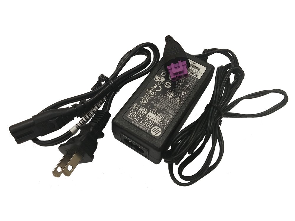Original HP Deskjet 2544 Printer Power Adapter Charger Cord (2385) - Replacement AC Power Supply for HP 2544 All-in-One Printer - Perfect for Home Office & Small Business Printing Needs