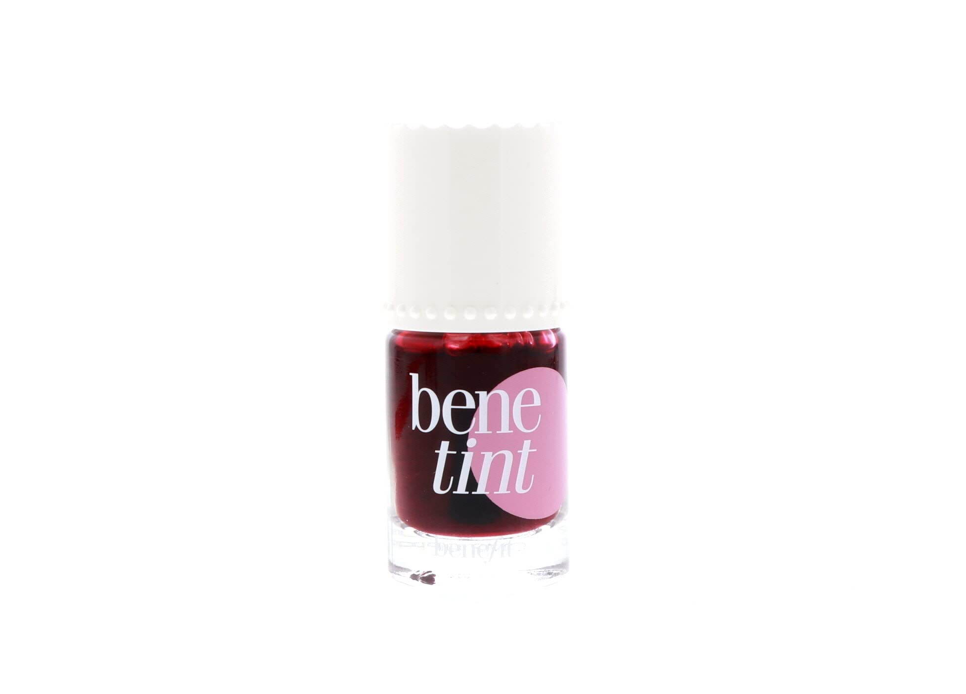 Benefit Bene Tint Rose Tinted Lip & Cheek Stain - 0.4 oz Natural Blush & Lip Tint for a Flushed Look | Perfect for Everyday Wear, Date Night & On-The-Go Touch Ups