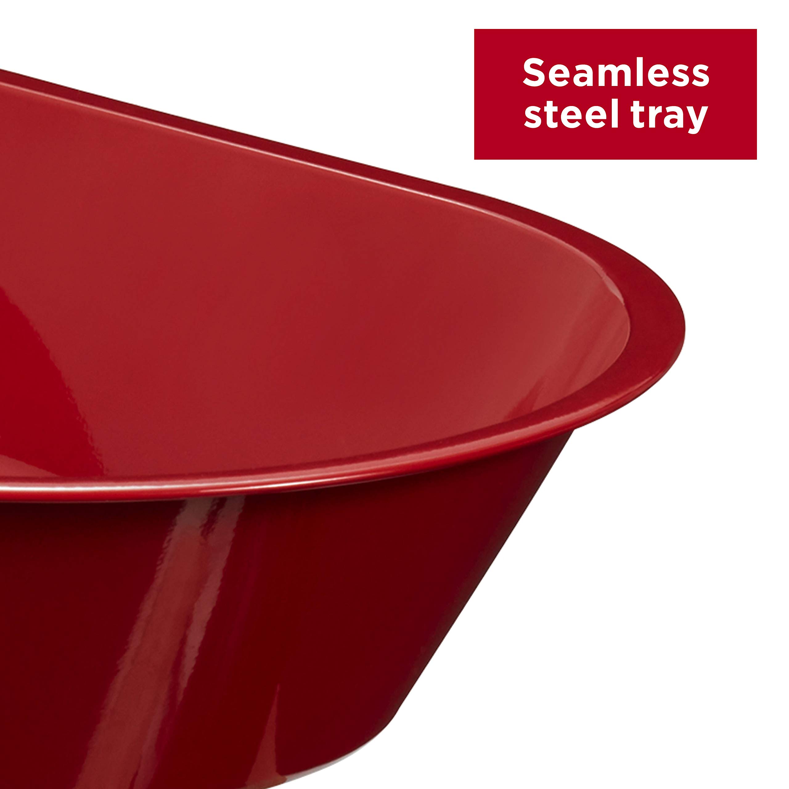Radio Flyer Kid's Wheelbarrow - Red Toy Wheelbarrow for Children | Outdoor Gardening Pretend Play & Yard Work Toy for Toddlers