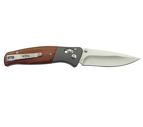 S TEC Axis Lock Elite Series TS042 - Premium Folding Knife for Outdoor, Camping & EDC | Tactical Pocket Knife with Secure Locking Mechanism