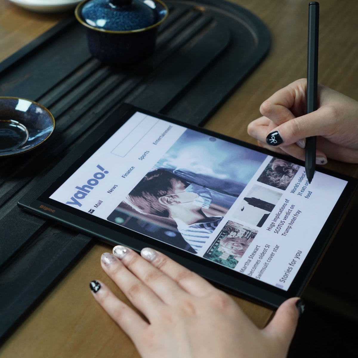 Bigme 10.3 Inch Color E Ink Tablet with ChatGPT (B1051C International Version) - Perfect for Reading, Note-Taking & AI-Powered Productivity