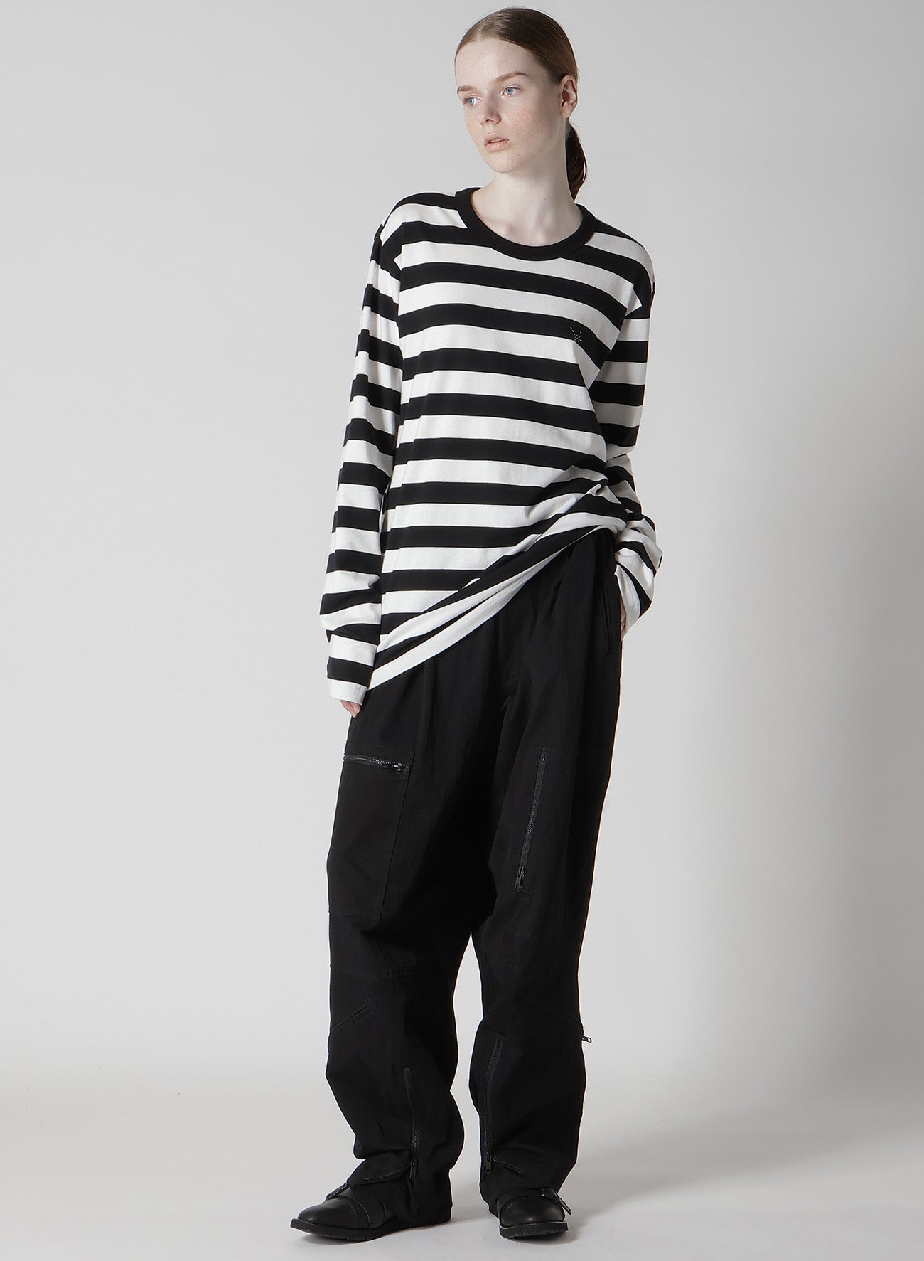 40/2 Stripe Jersey Y's Stitch Long Sleeve T-Shirt for Men - Comfortable Casual Wear for Everyday Outfits, Work & Weekend Activities