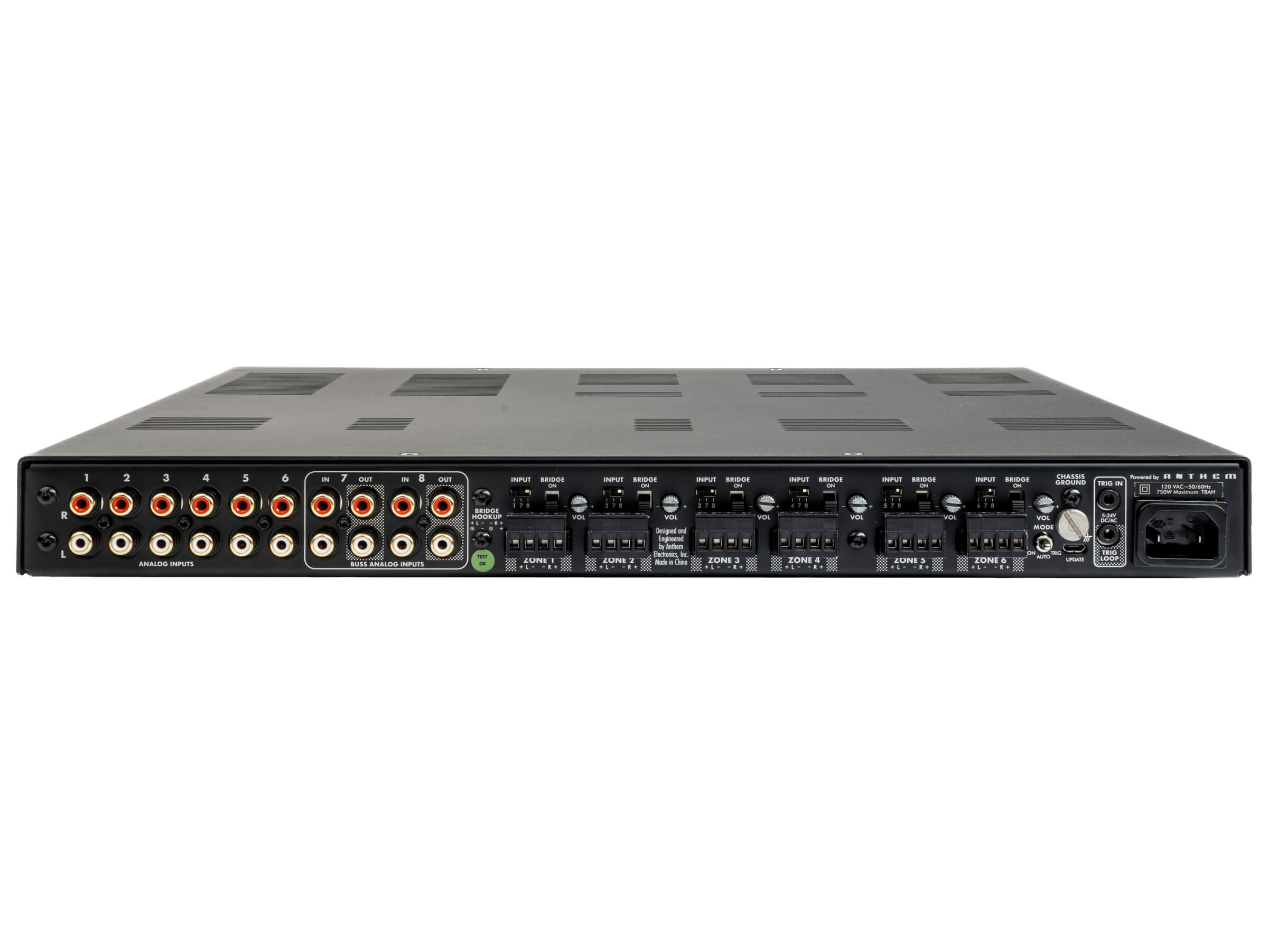 Anthem MDX 12 Channel Power Amplifier - High-Performance Home Theater & Audio Distribution Amplifier for Cinema, Music & Multi-Room Systems