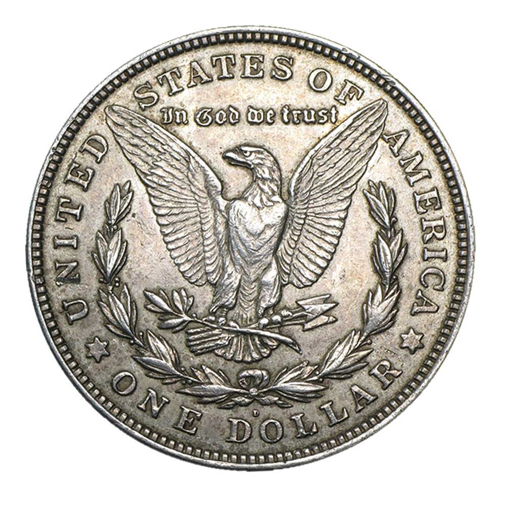 1921 Morgan Silver Dollar - Last Year of Morgan Dollar Series - Circulated Very Good Condition - Perfect for Coin Collectors & History Enthusiasts