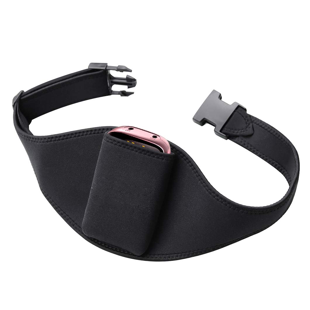 Fitness Instructor Mic Belt - Vertical Microphone Transmitter Carrier for Gym Classes, Public Speaking, Theater & Yoga Teachers | Durable Hands-Free Wireless Mic Holder for Spin, Pilates & Group Fitness