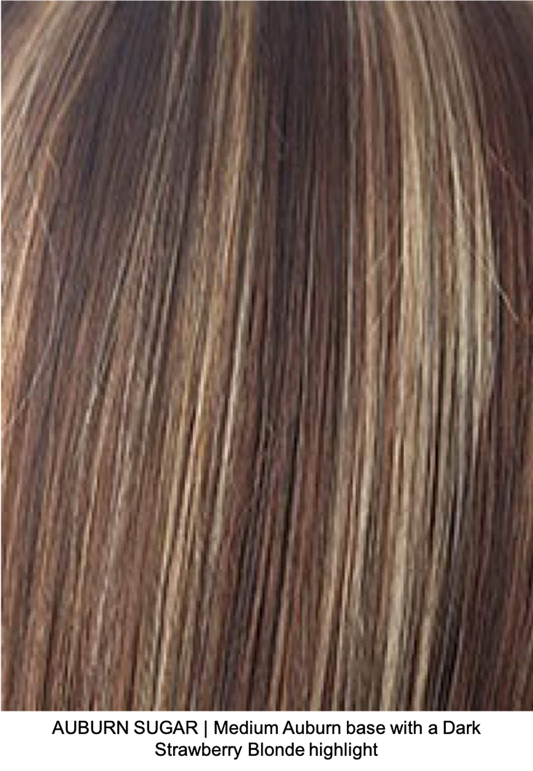 Amore SAMANTHA Double Mono Synthetic Wig - 5 Piece Set with Wig, 4oz Mara Ray Shampoo & Conditioner, Wide Tooth Comb & 19 Page Guide (Auburn Sugar) | Perfect for Cosplay, Costume Parties & Everyday Wear