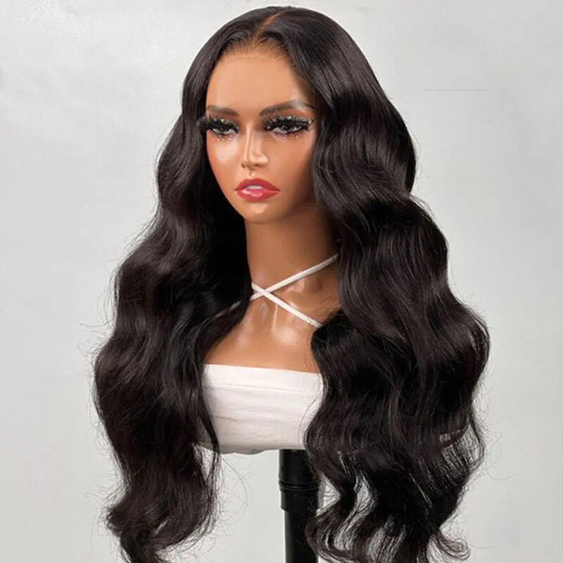Eullair Wear Go Glueless Wig - Body Wave 6x4 5x5 Lace Wig with Pre Cut Lace & Pre Plucked Hairline - Beginner Friendly 3D Elastic Dome Cap - Perfect for Daily Wear, Cosplay, and Special Occasions