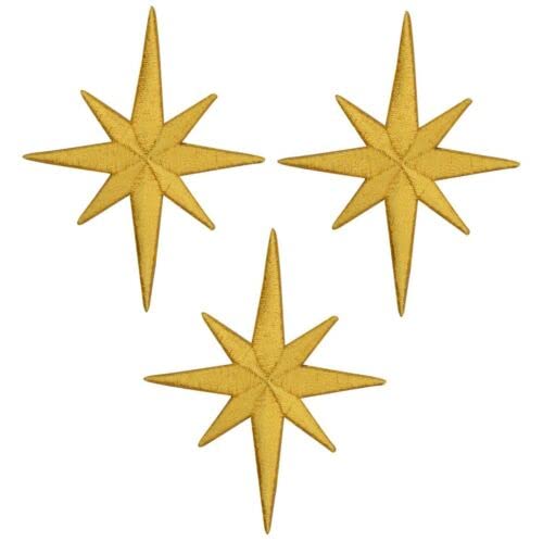 Galaxy Iron On Applique Patch - Space Universe Star Design 2.5