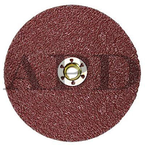 3M Cubitron II 982C Fiber Disc 4-1/2 Inch 60+ Grit - 25 Pack (7000119203) - Quick Change TN for Metal Grinding & Sanding - Ideal for Automotive, Welding & DIY Projects