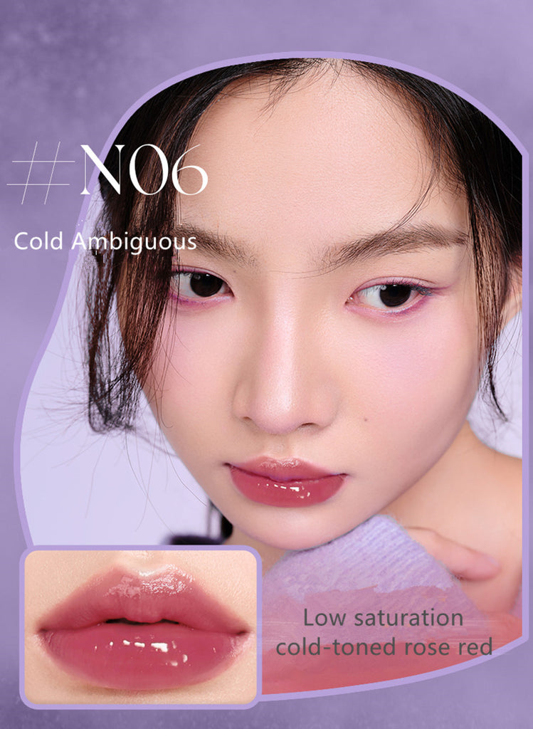 Girls Crush Adventure Game Series Mirror Lip Gloss - Shiny Moisturizing Lipstick for Cosplay, Makeup & Gift Giving