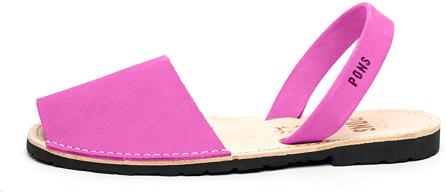 Avarca Pons Wedge Women's Sandals - Comfortable Magenta Wedge Heel Shoes for Summer - Size 10 | Perfect for Beach, Vacation & Casual Outfits