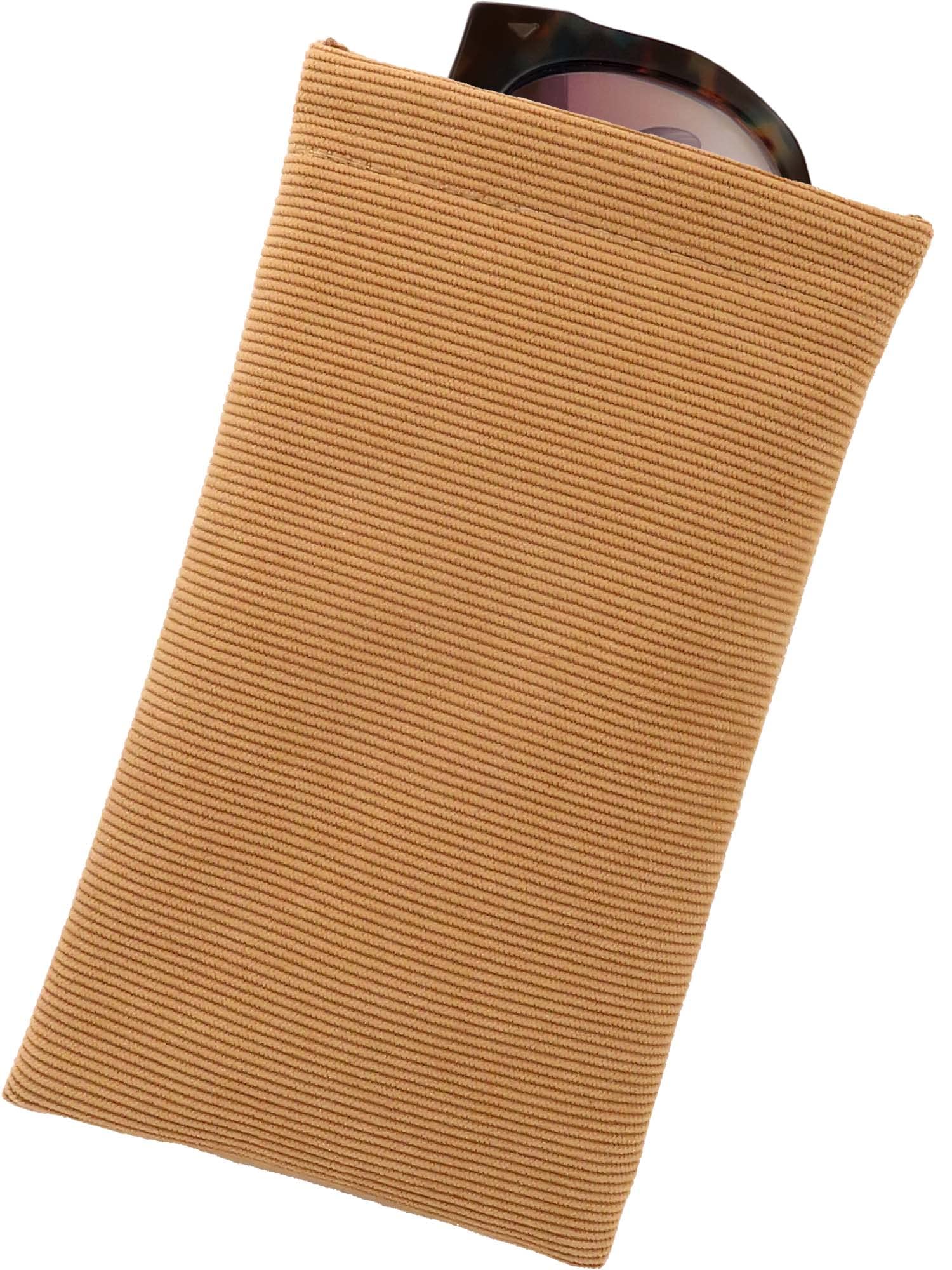 Soft Sunglasses Case with Squeeze Top - Large Glasses Holder Pouch, Lightweight & Extra Protective Layers | Perfect for Travel, Gym, and Everyday Use