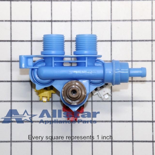 WPW10247305 Washing Machine Water Inlet Valve Replacement Part - Universal Fit for Most Top & Front Load Washers - Easy DIY Installation for Home Laundry Appliances