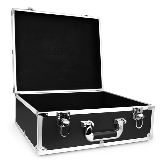 Crazy Skate Aluminum Case - Durable & Lightweight Skateboard Carrying Case for Travel & Storage | Perfect for Skateboarders & Longboarders