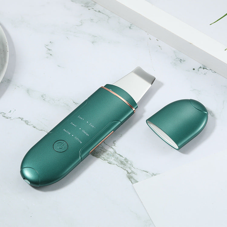 Professional Ultrasonic Skin Rejuvenation & Whitening Device - Exfoliating Facial Care Tool for Glowing Skin - Perfect for Home Spa & Anti-Aging Routine