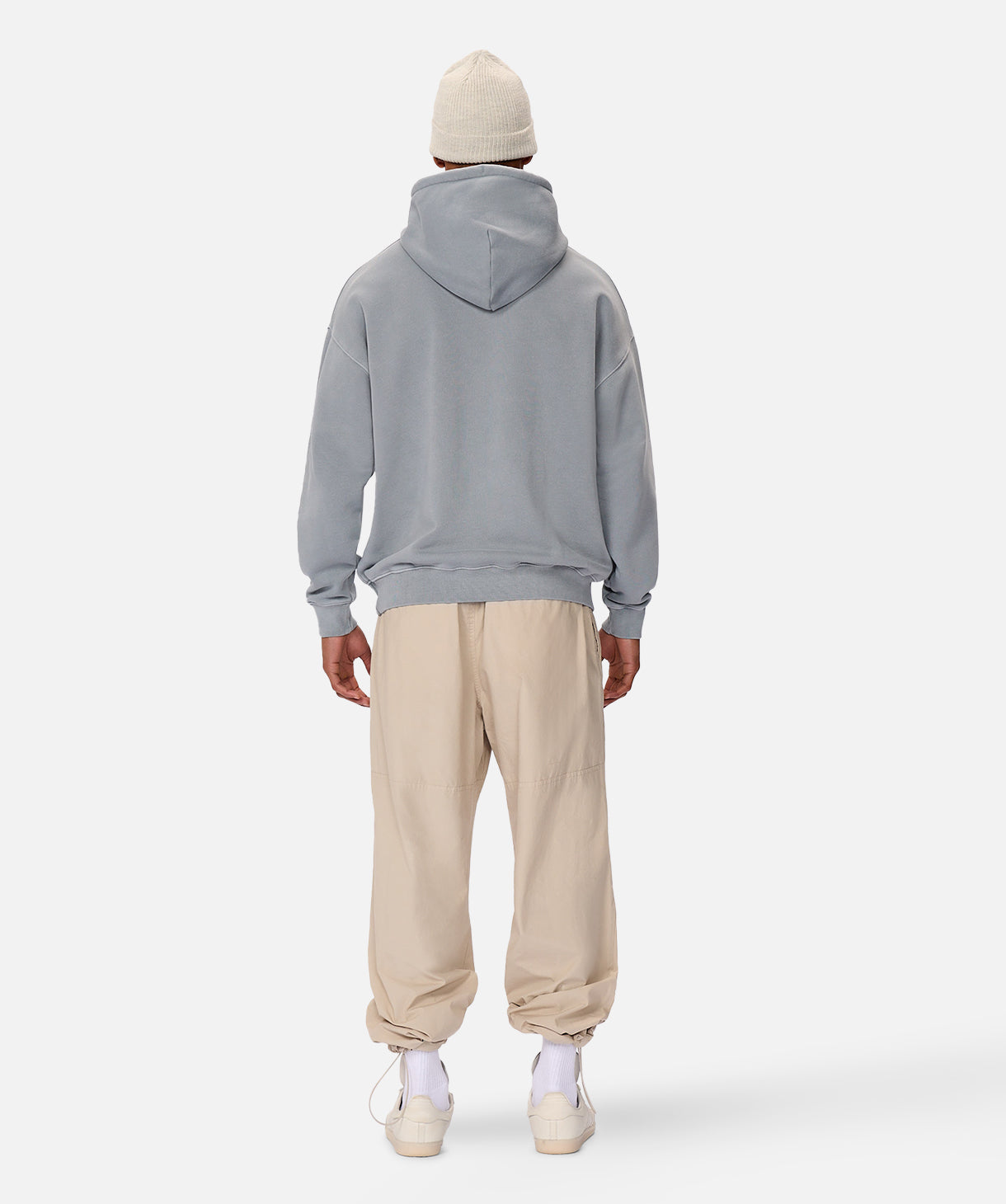The Del Sur Washed Hoodie - Soft Cotton Pullover for Men & Women | Lake Blue | Casual Streetwear, Loungewear & Outdoor Activities