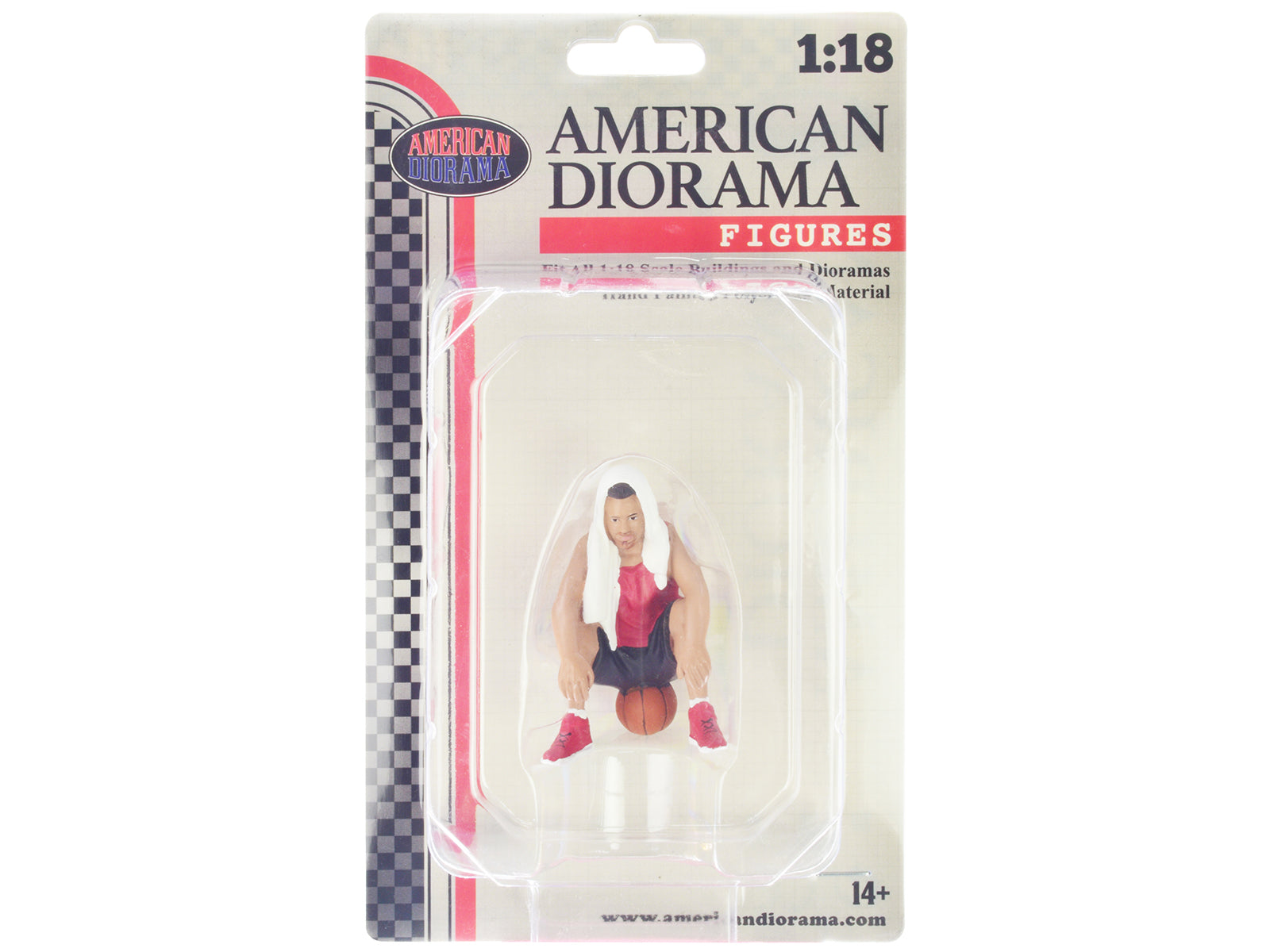 1/18 Scale Model Figure 707 - American Diorama Figure18 Series 1 Collectible for Car Dioramas, Model Displays & Miniature Scenes