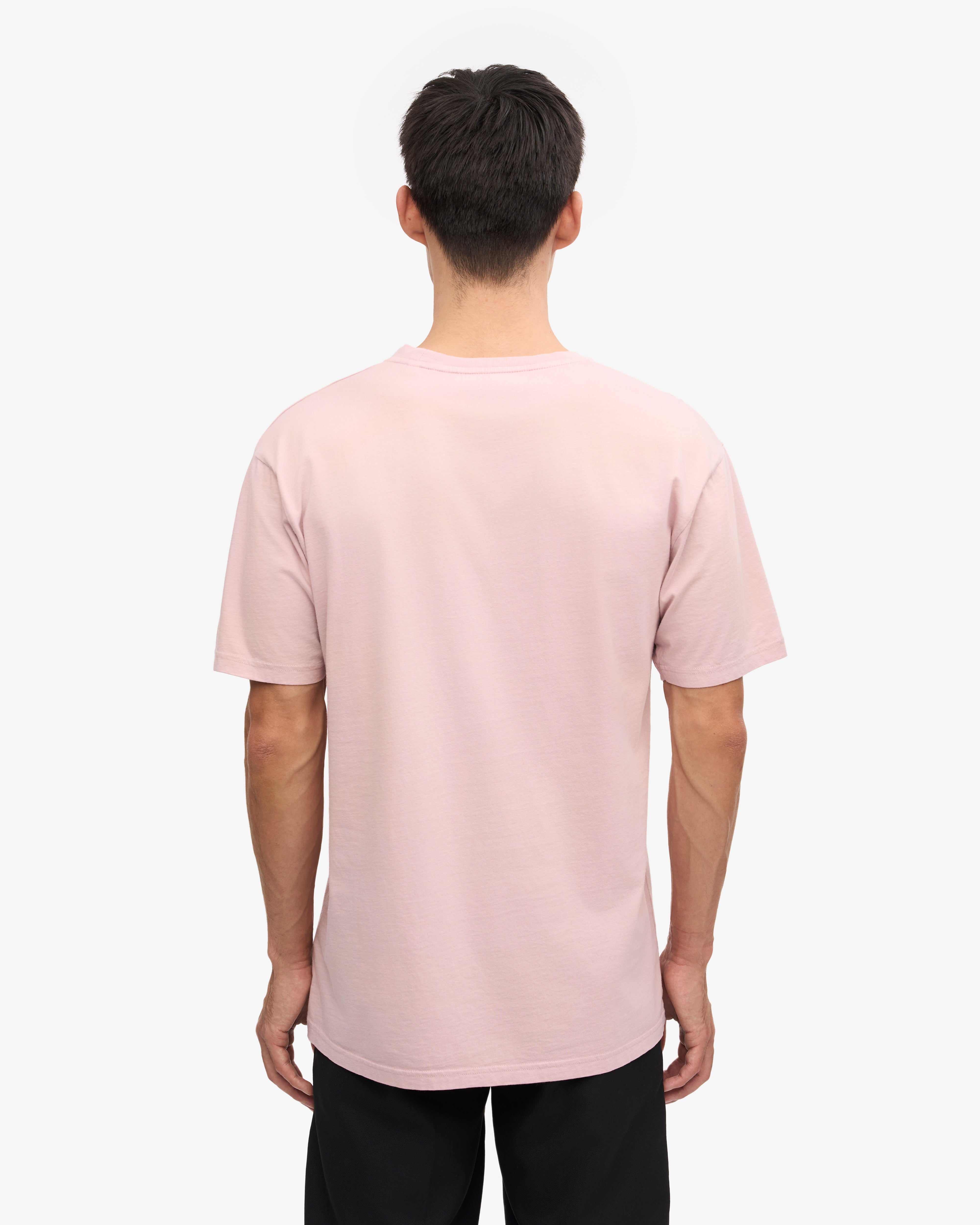 Classic Organic Cotton T-Shirt for Women - Soft Faded Pink Tee - Casual Wear, Lounge, Everyday Outfits