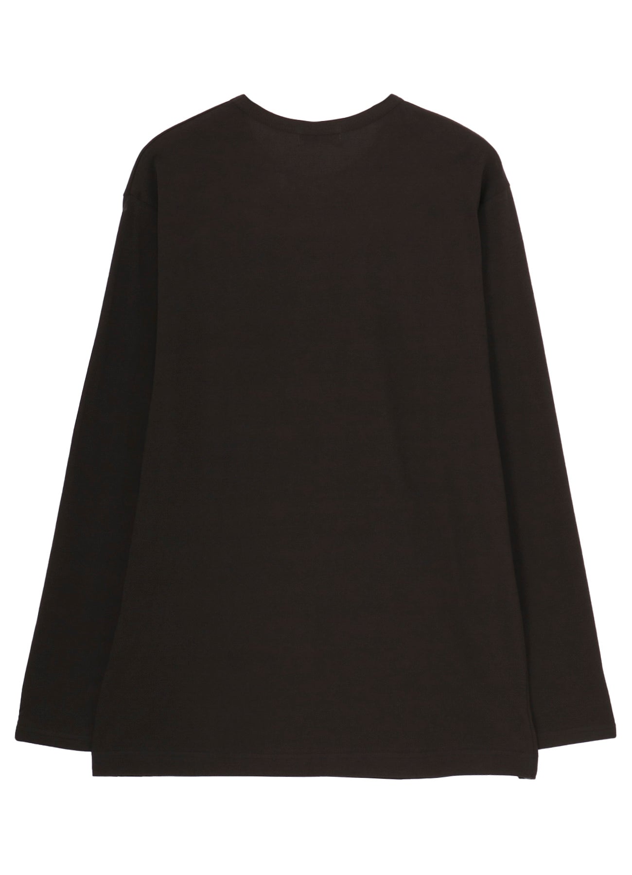 Soft Cotton Single Jersey Round Neck Long Sleeve T-Shirt for Men & Women - Comfortable Casual Wear for Everyday, Workout, and Layering