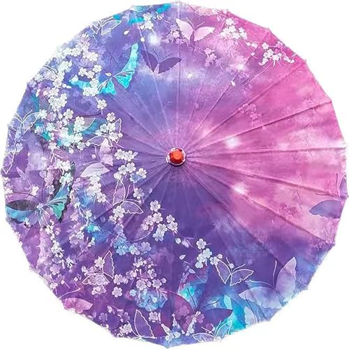 umbrella Purple Gradient Flower