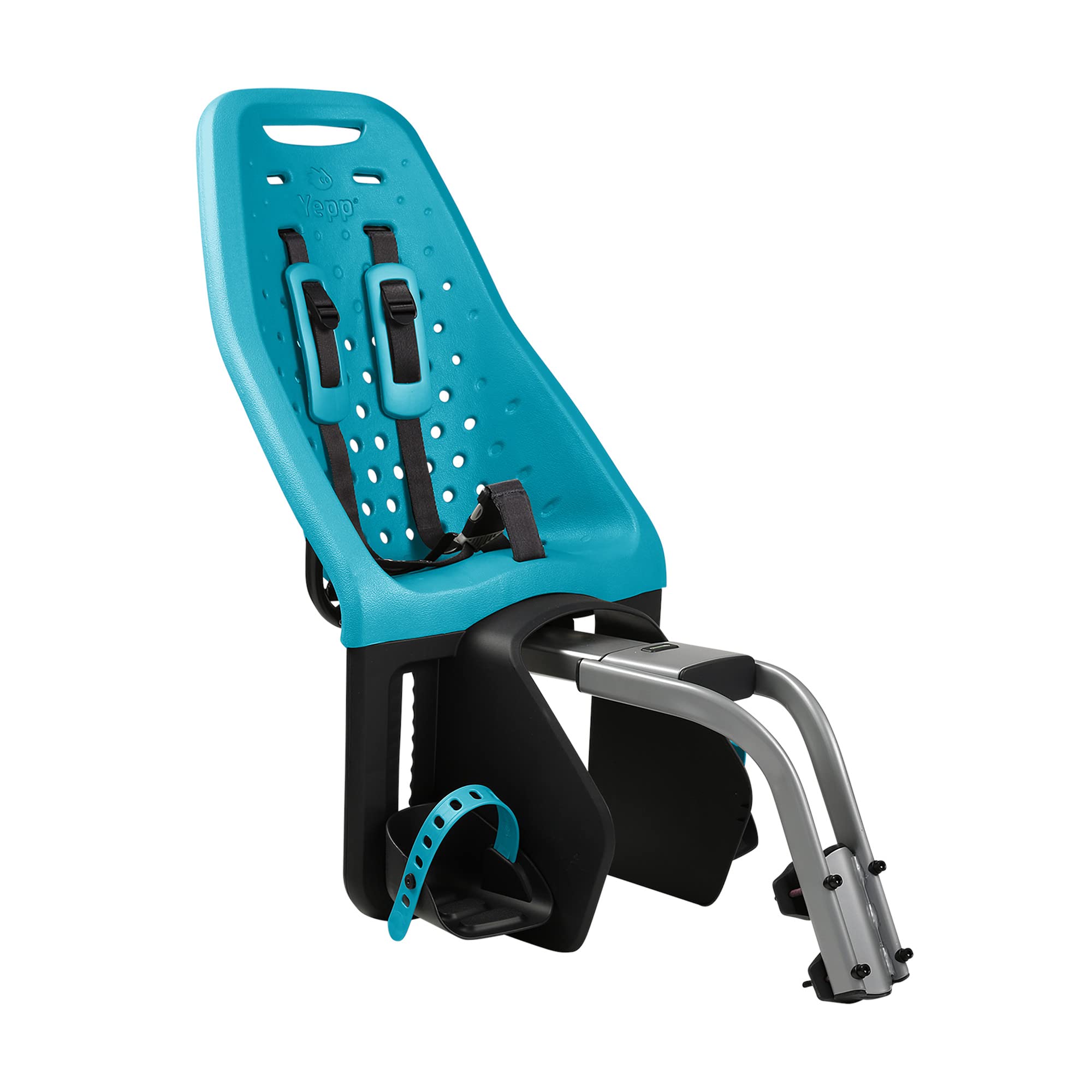 Thule Yepp Maxi Child Bike Seat - Safe & Comfortable Rear Mounted Bicycle Carrier for Toddlers 1-6 Years Old - Perfect for Family Cycling, Commuting & Outdoor Adventures