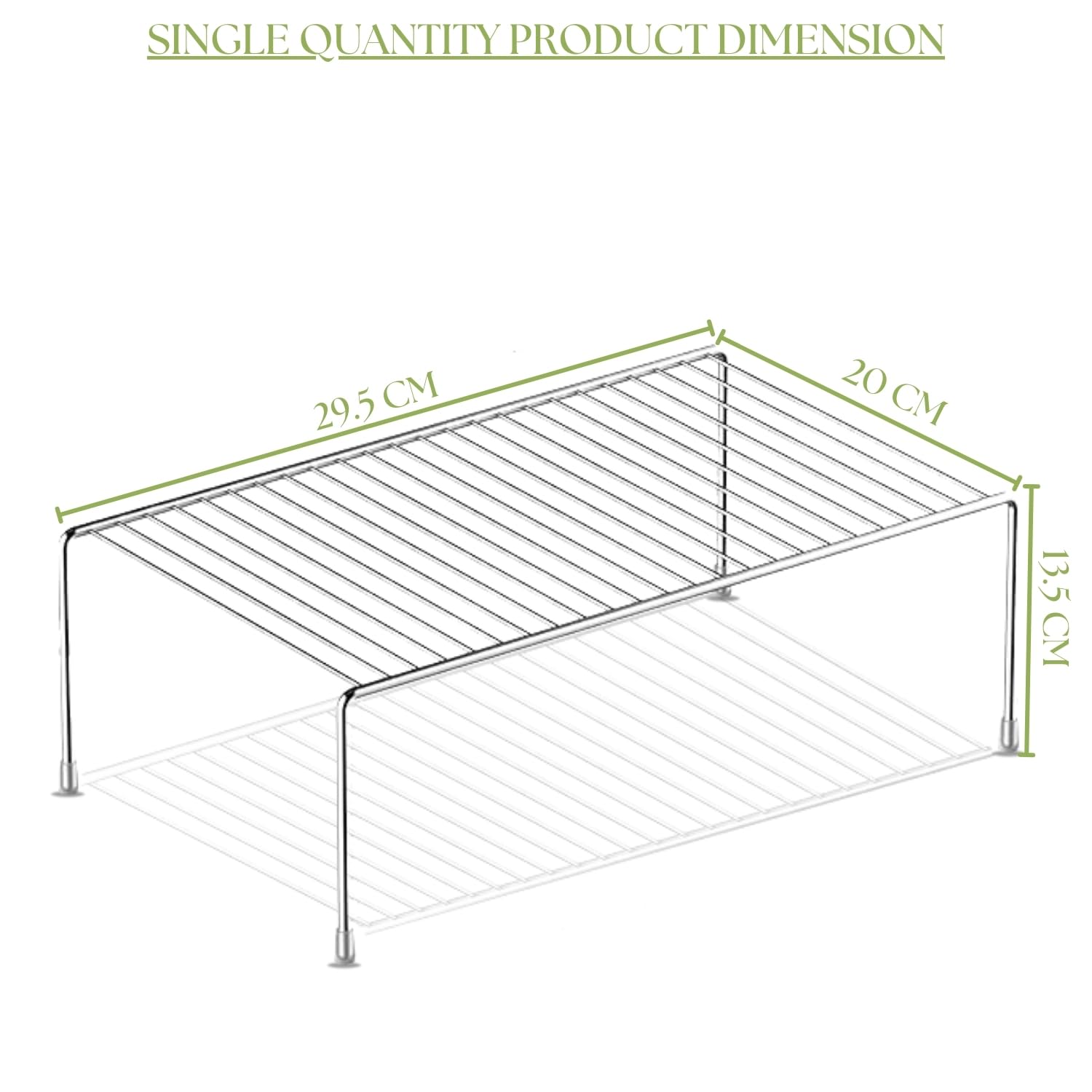 Stainless Steel Dish Rack & Storage Shelf for Kitchen - Floor Standing or Tabletop Plate Stand, Utensil Organizer (Chrome-Silver, Step Design) - Perfect for Small Kitchens, Dish Drying, and Countertop Organization