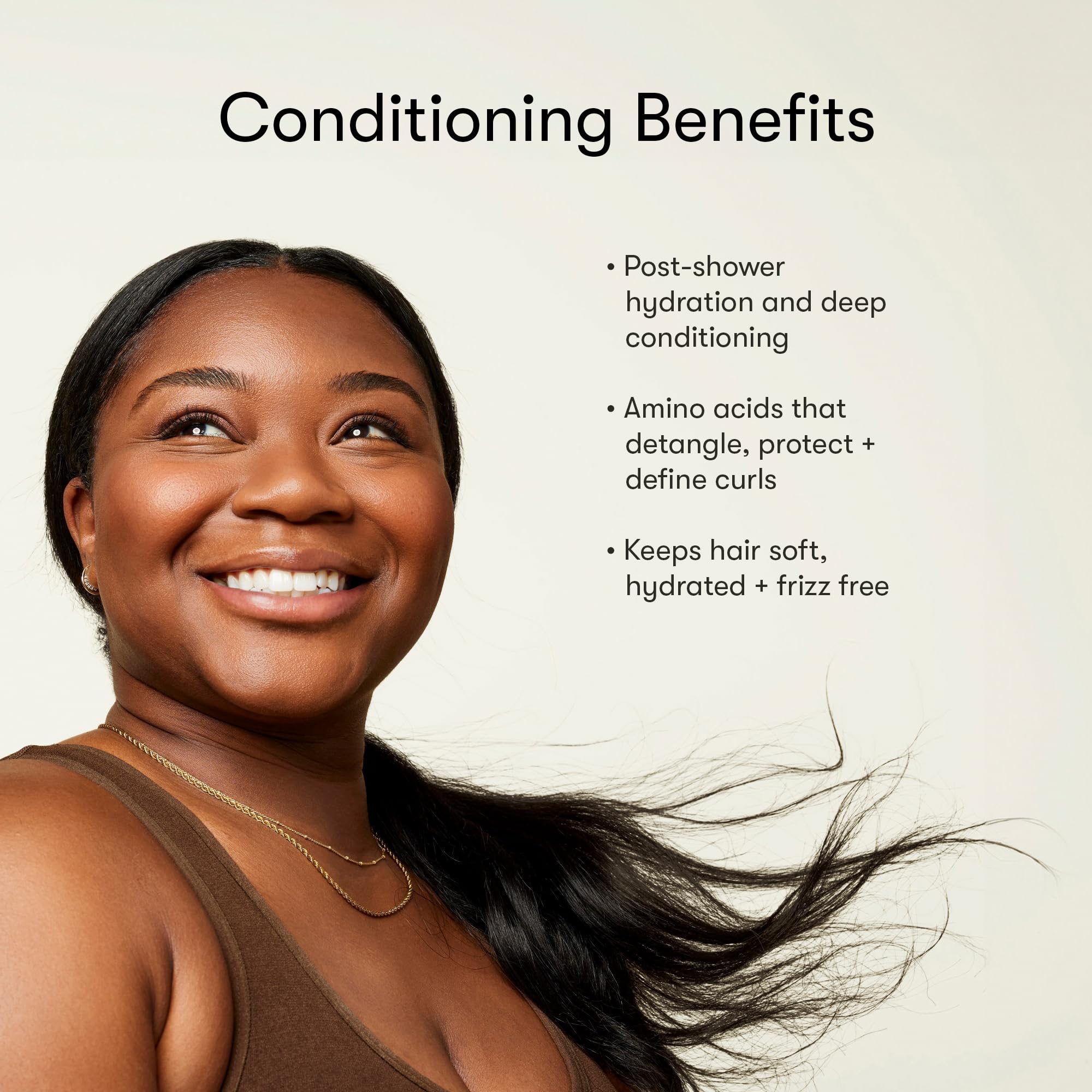 Sulfate-Free Shampoo & Conditioner Set with Leave-In Treatment - Hydrating, Frizz Control & Shine for Straight to Curly Hair | Daily Hair Care for Smooth, Healthy Locks at Home or Salon