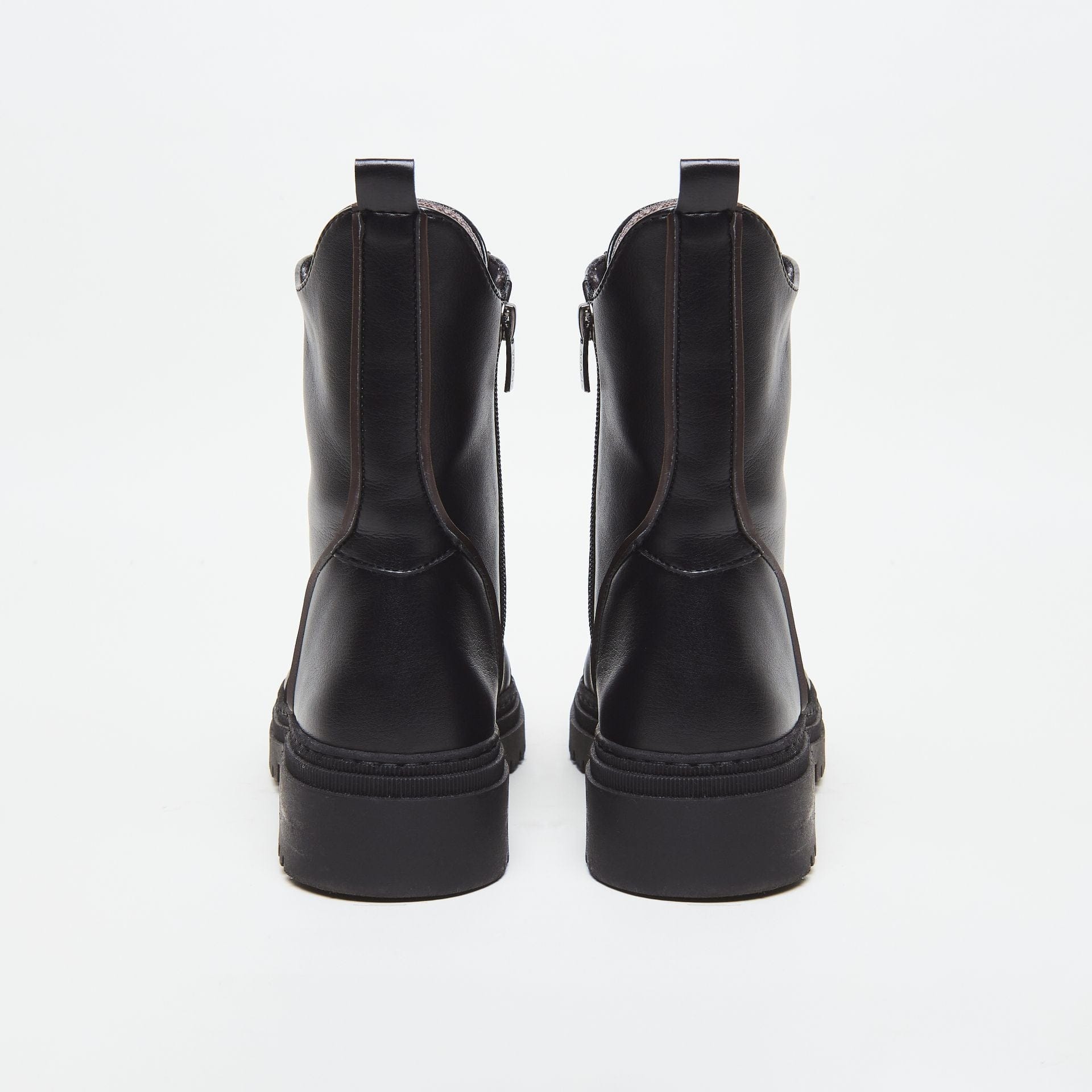 Vegan Leather Ankle Boots for Women - Comfortable Black Booties for Fall & Winter | Perfect for Office, Casual Outfits and Night Out