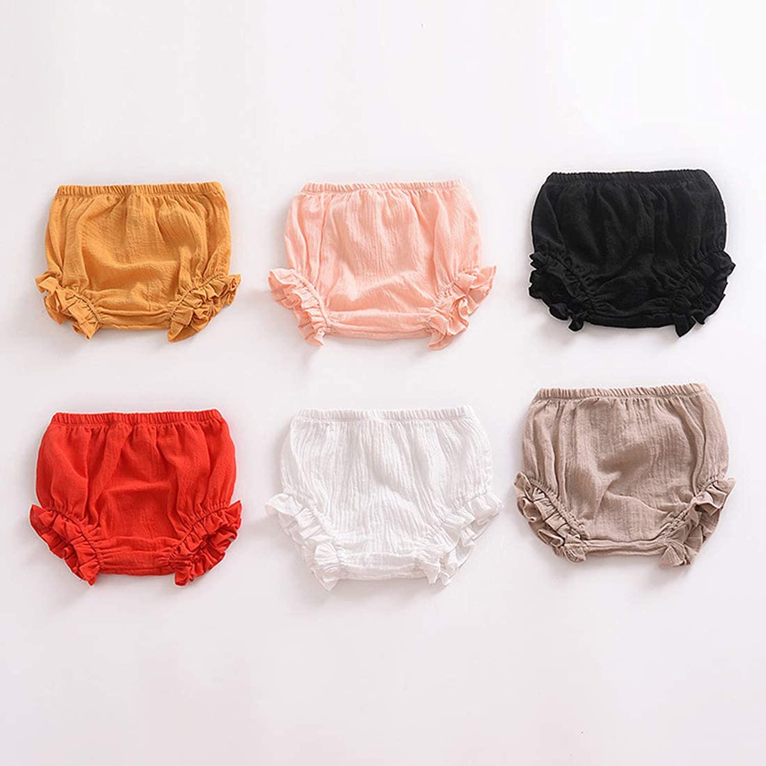 3PC Baby Cotton Shorts Set - Cute Floral Bloomers for Newborns & Toddlers, Playtime & Outings