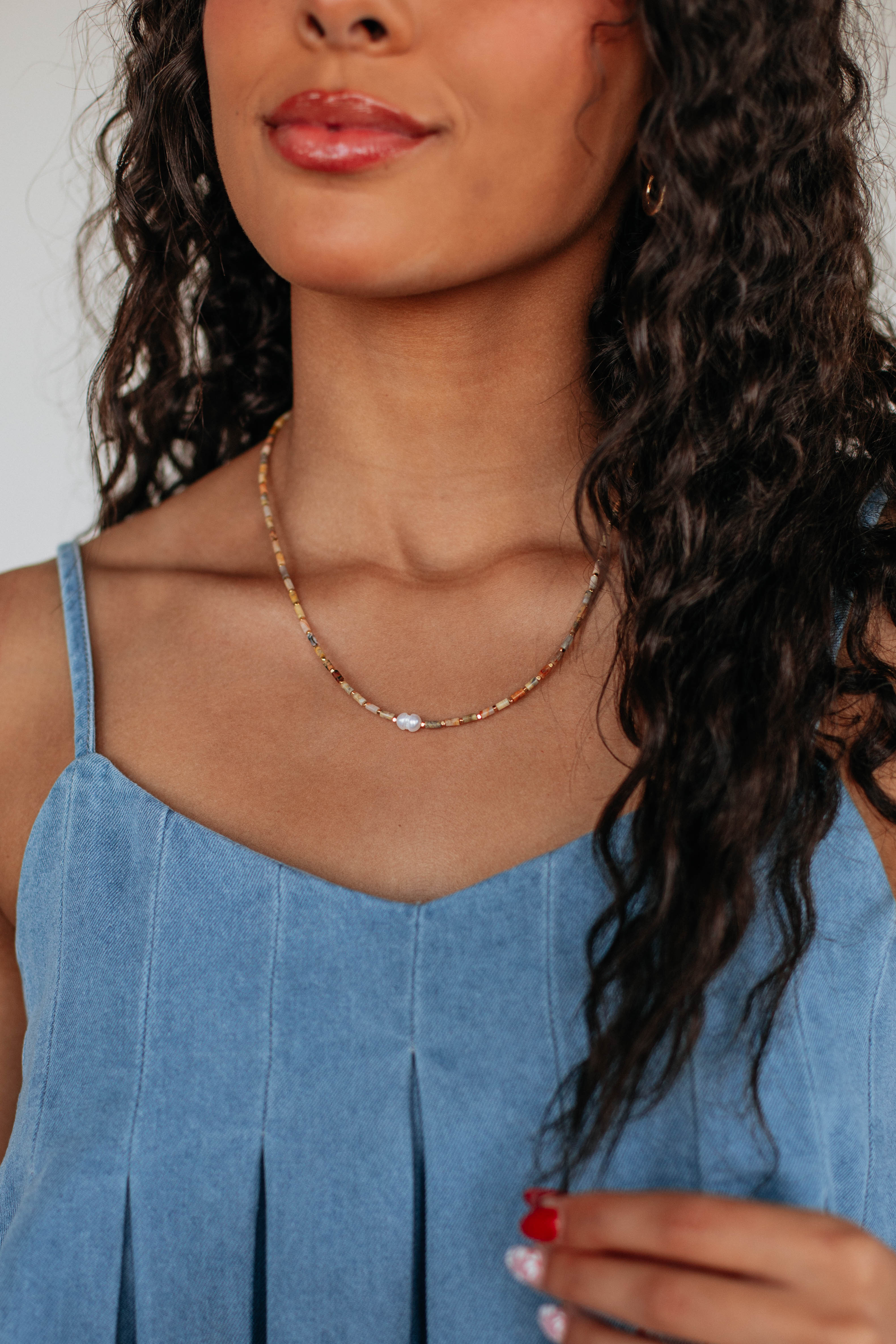 Halianne Necklace for Women - Elegant Gold Plated Pendant Necklace | Perfect for Parties, Weddings & Everyday Wear