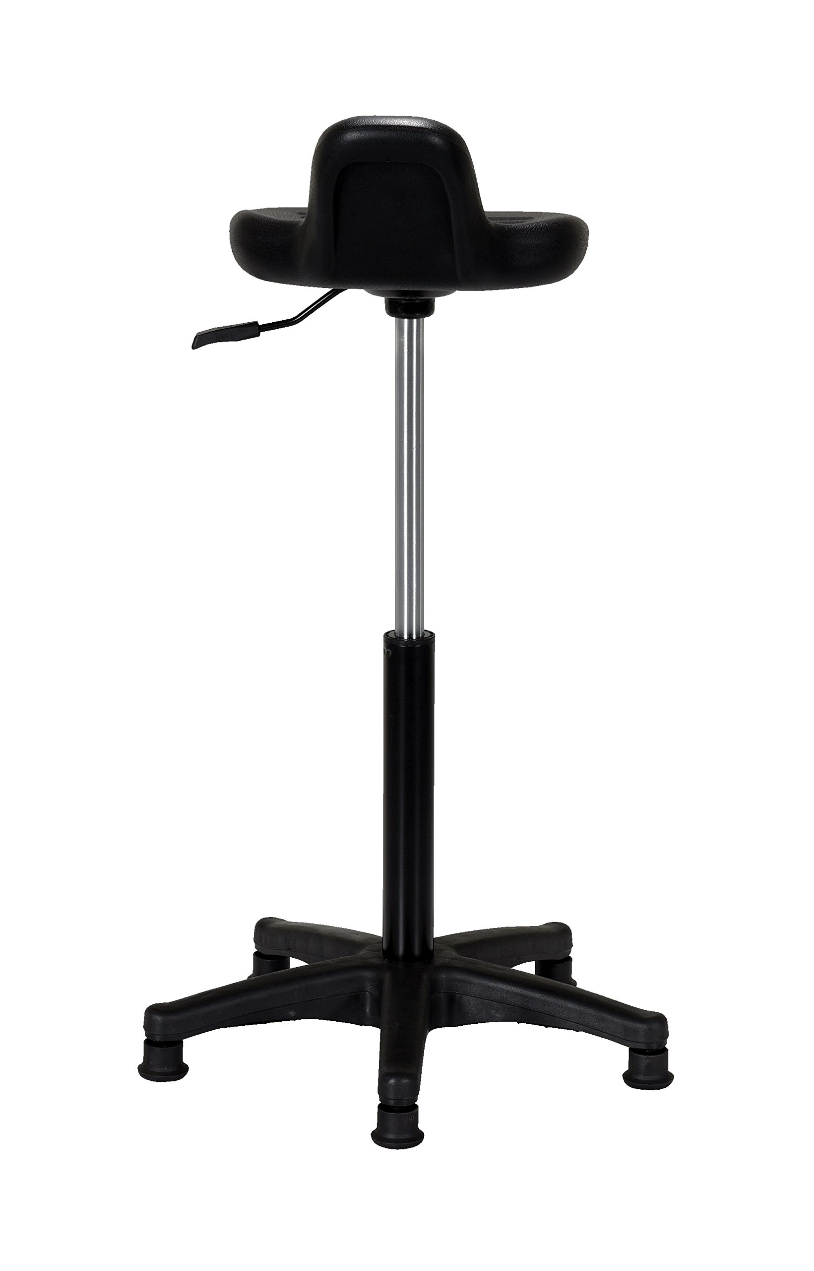 Adjustable Sit Stand Chair - Ergonomic Stool for Office & Home - 330 lb Weight Capacity - Perfect for Standing Desks & Workstations