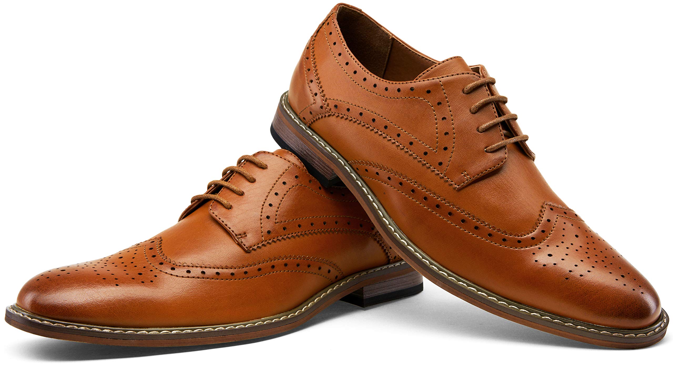 Vostey Men's Oxford Dress Shoes - Classic Business Formal Derby Shoes for Men | Perfect for Office, Weddings & Special Occasions