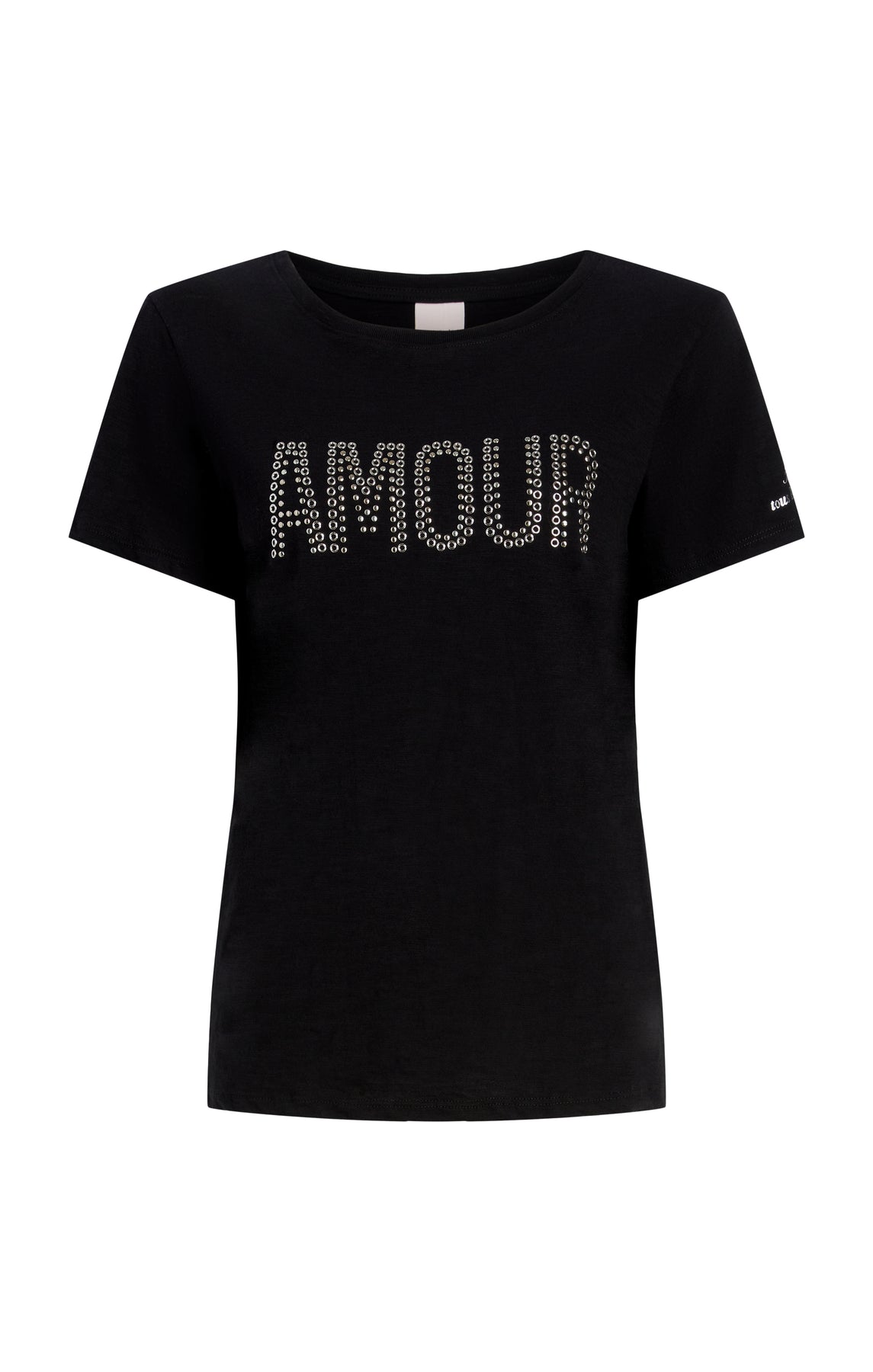 Cinq A Sept Grommet Amour Tee - Stylish Women's T-Shirt with Eyelet Detail | Perfect for Casual Outfits, Date Nights & Layering