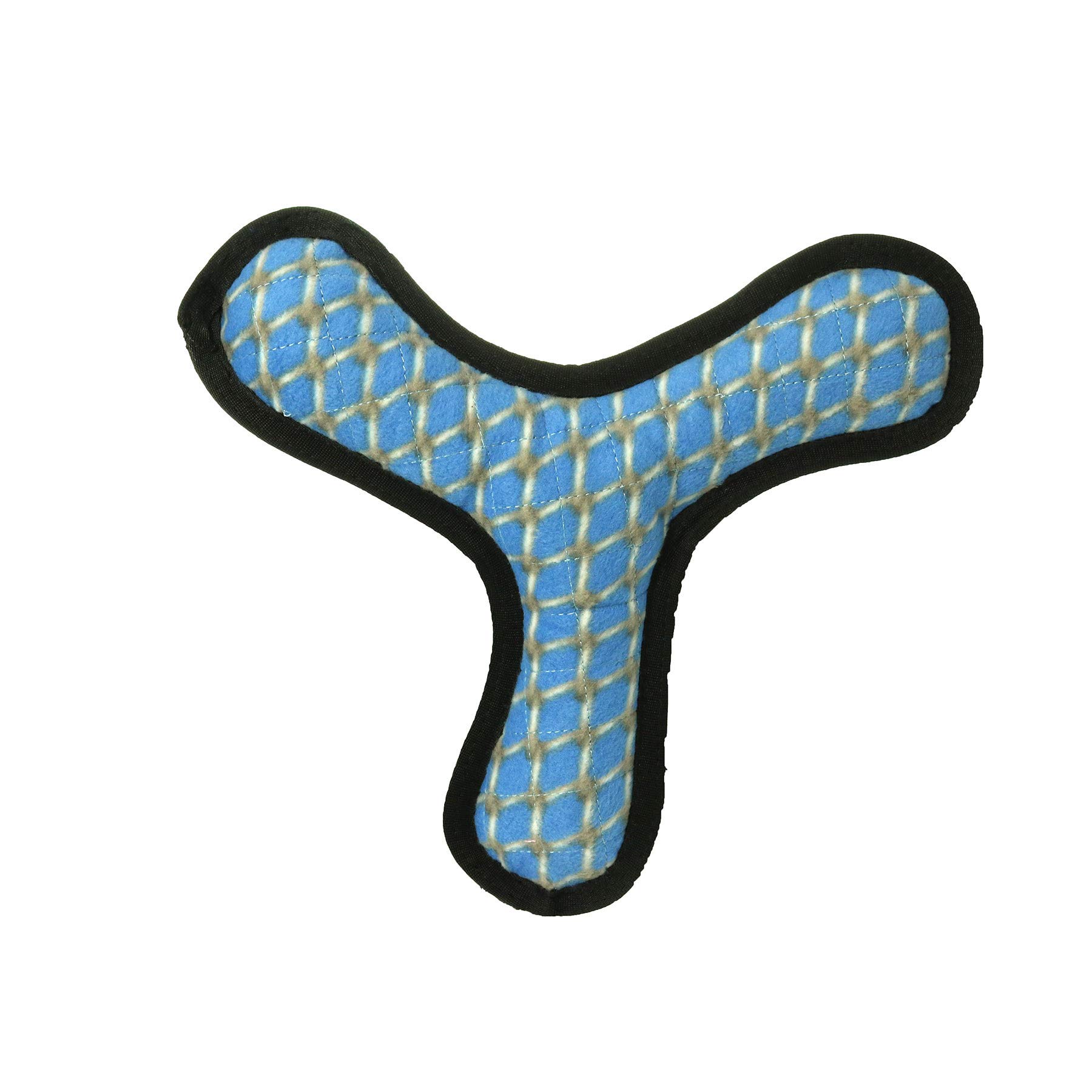 **TUFFY - World's Toughest Soft Dog Toy - MEGA Boomerang with Squeakers - Multi-Layer Durable Design for Tug, Toss & Fetch - Machine Washable & Floats - Perfect for Playtime & Outdoor Adventures (Chain Link 2 Pack)**