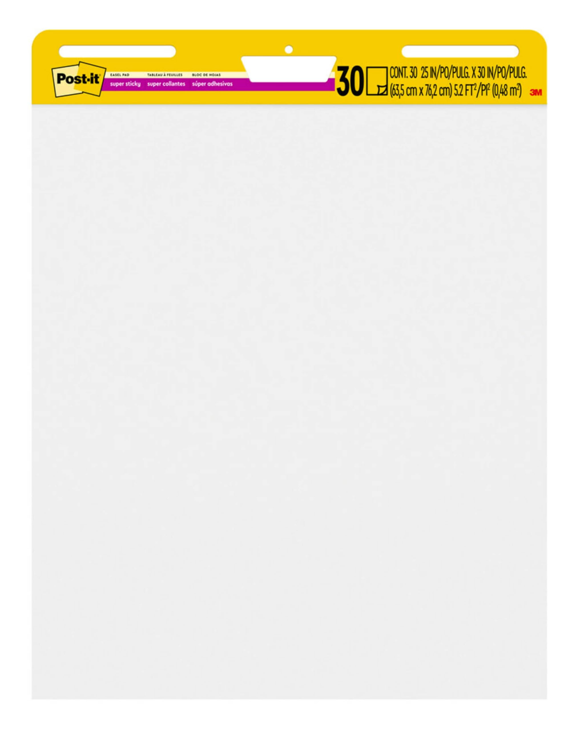 Post-it Super Sticky Easel Pad, 25