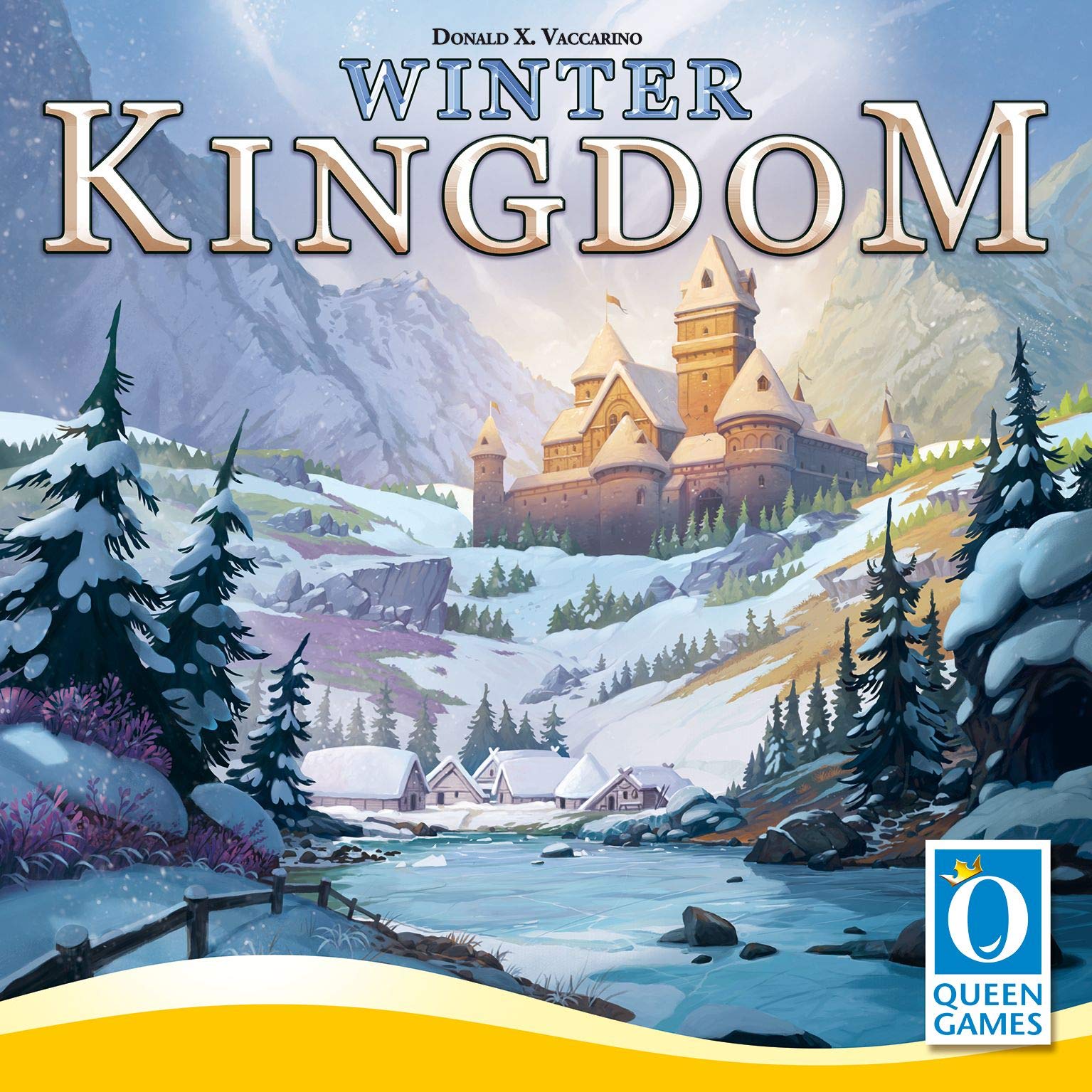 Winter Kingdom Board Game by Queen Games - Strategic Fantasy Adventure for Family Game Nights & Holiday Gatherings