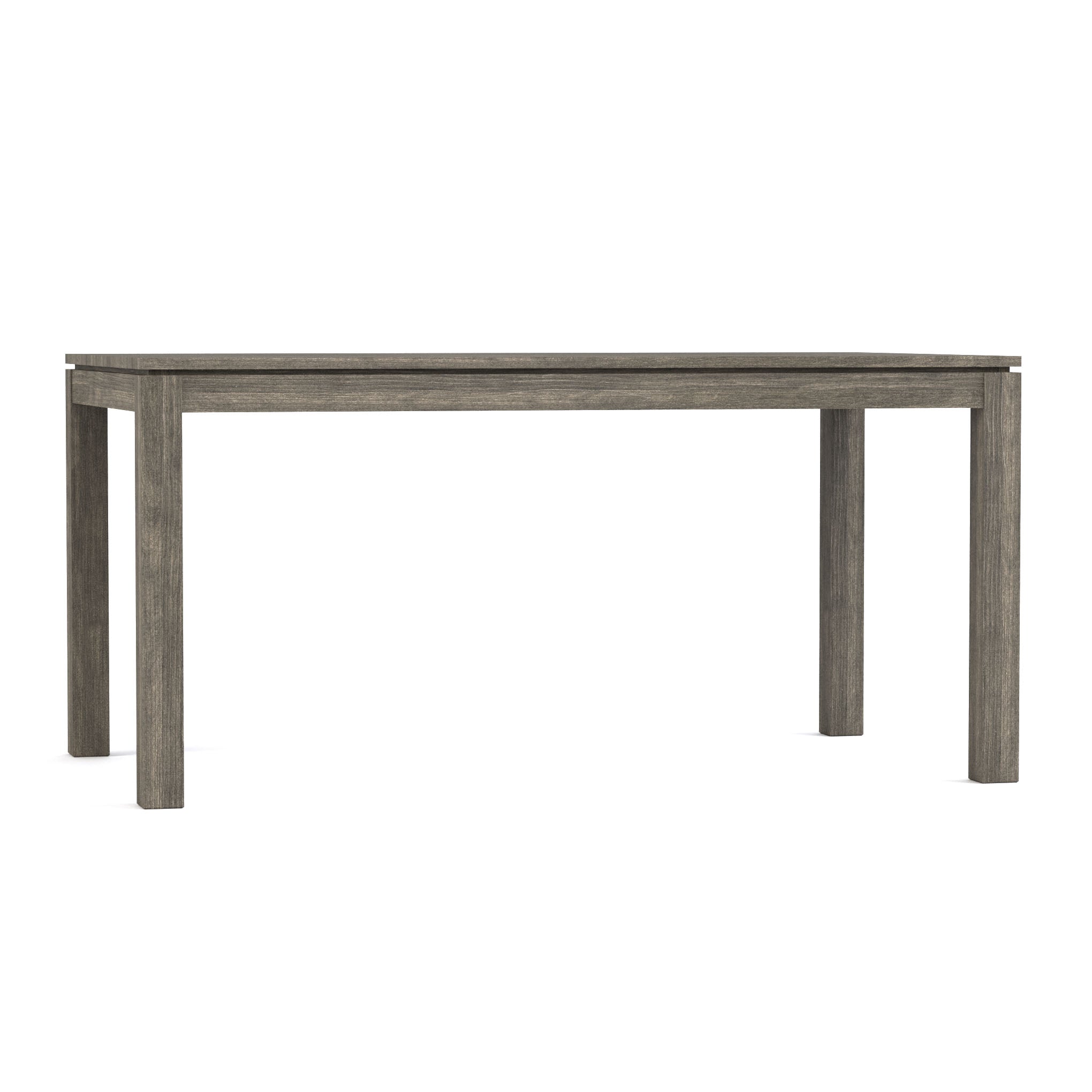 62 Inch Modern Dining Table - Solid Wood Kitchen Table for 6-8 People - Perfect for Family Gatherings & Dinner Parties