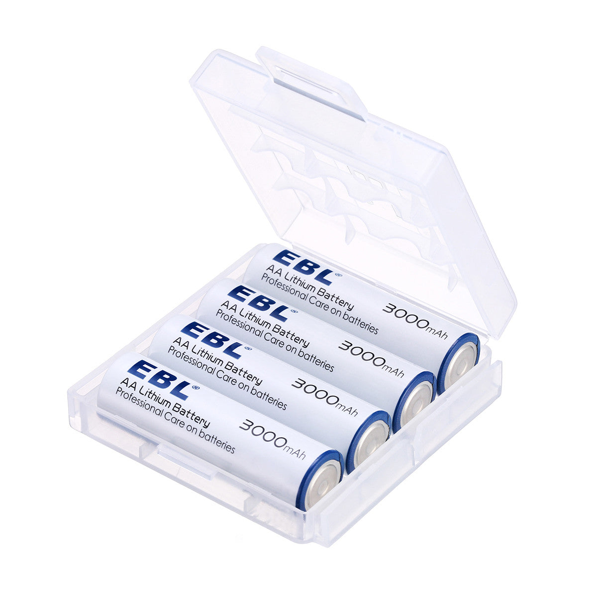 EBL 1.5V AA Lithium Batteries 3000mAh - Long Lasting Non-Rechargeable Batteries for Digital Cameras, Flashlights, Toys & More - Pack of 4/8/12/24 (Choose Your Size)