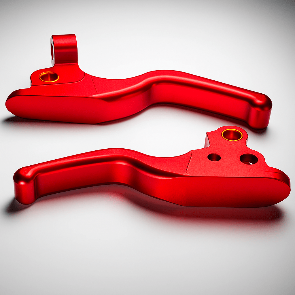 Eagle Lights SPEEDSHIFT Shorty Brake & Clutch Lever Set for 2008-2013 & 2021-2024 Harley Davidson Touring Models - Motorcycle Upgrade for Enhanced Control & Comfort on Long Rides