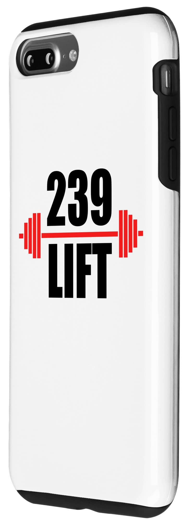 iPhone 7 Plus/8 Plus Shockproof Case - Durable Protective Cover for Weightlifting, Bodybuilding & Gym Workouts | Perfect for Fitness Enthusiasts & Athletes