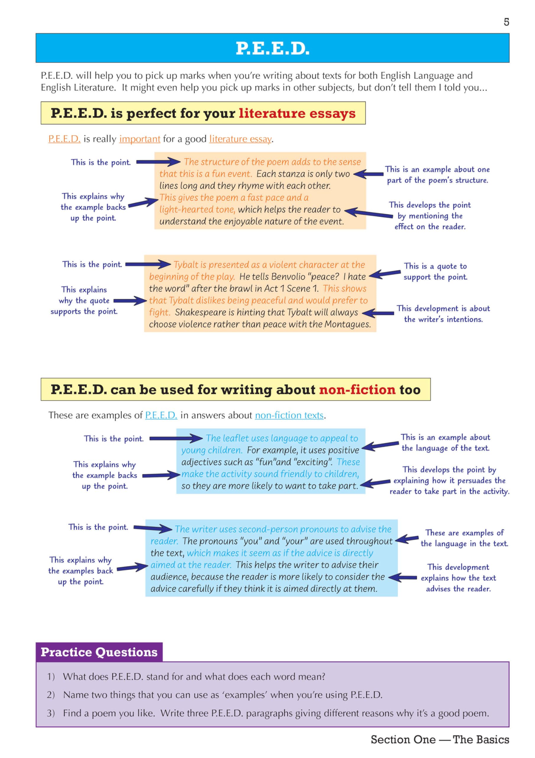 GCSE English Writing Skills Revision Guide with Online Edition - 2025 & 2026 Exam Prep | CGP GCSE English Study Book | Perfect for Home Learning & Classroom Use